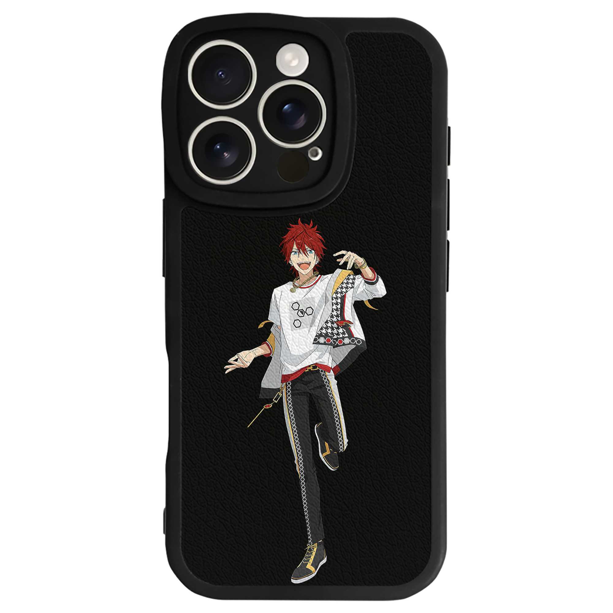 （画像用） あんさんぶるスターズ! Ensemble Stars 【iPhone 16シリーズ対応】シリコンスマホケース（レザー調） 材質：シリコン